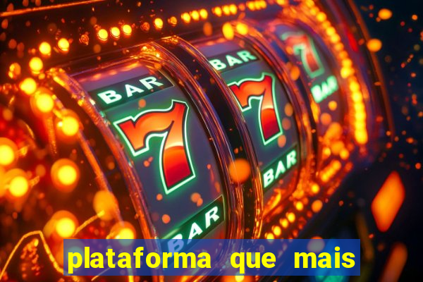 plataforma que mais paga no fortune tiger